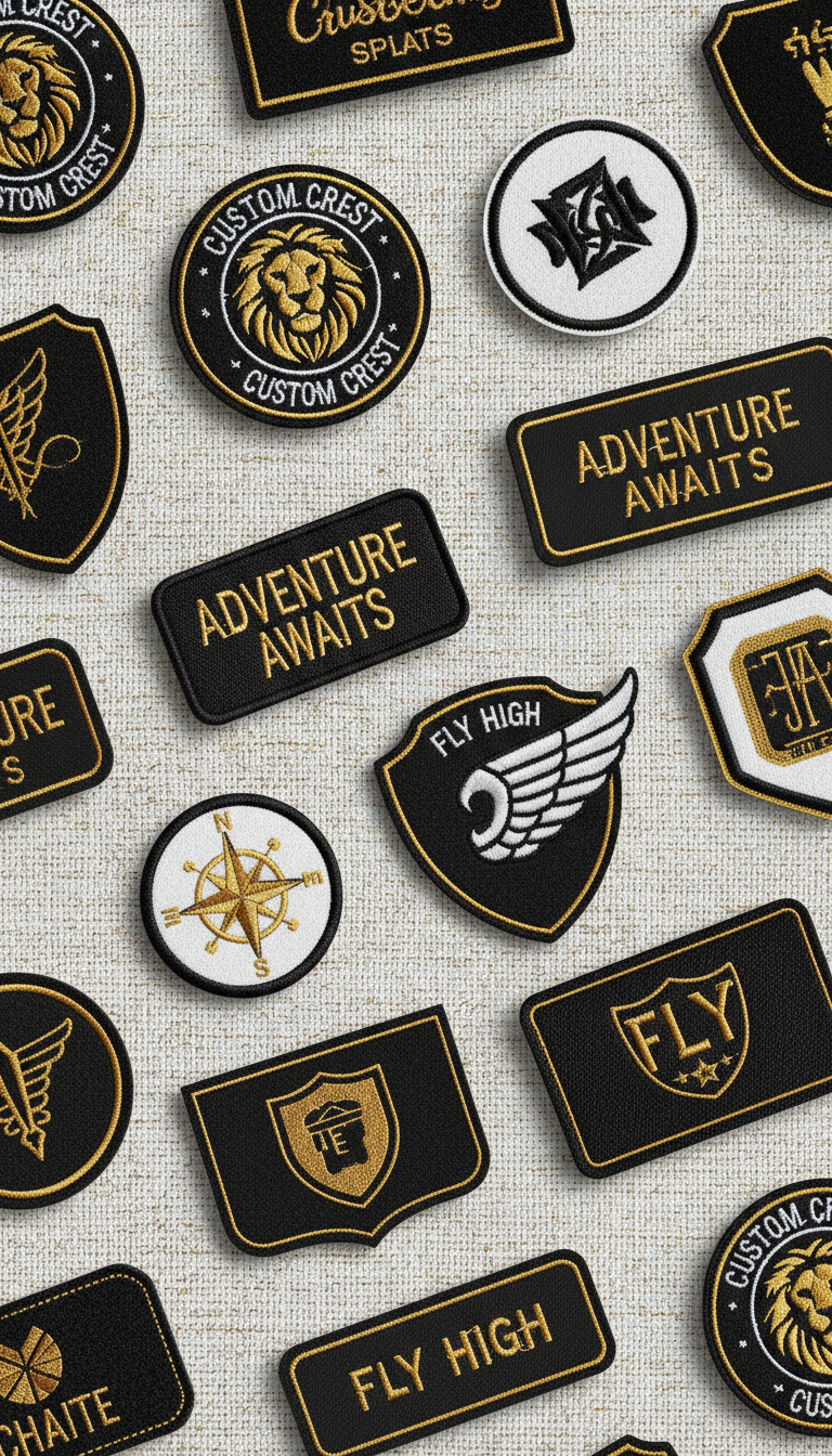 Custom embroidered patch by Oceans Patches