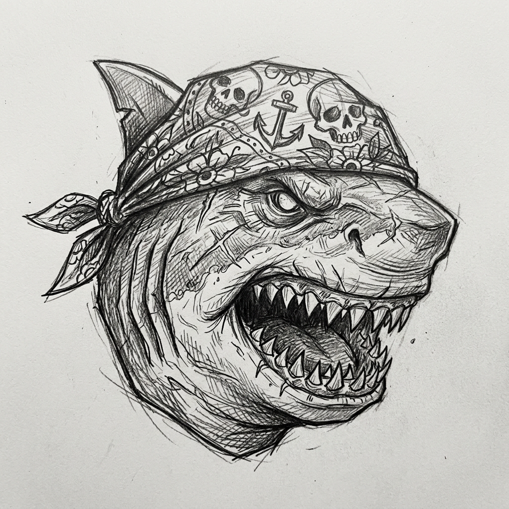 Custom patch design sketch
